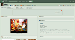 Desktop Screenshot of ingole.deviantart.com