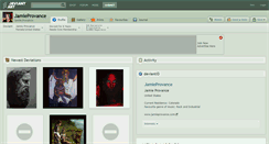 Desktop Screenshot of jamieprovance.deviantart.com