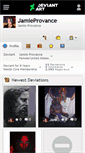 Mobile Screenshot of jamieprovance.deviantart.com