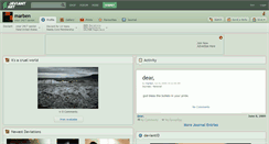 Desktop Screenshot of marben.deviantart.com