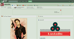 Desktop Screenshot of ladyliedie.deviantart.com