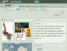 Tablet Screenshot of gobigobu.deviantart.com