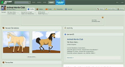 Desktop Screenshot of animal-movie-club.deviantart.com