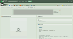 Desktop Screenshot of dbona.deviantart.com