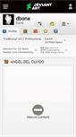 Mobile Screenshot of dbona.deviantart.com