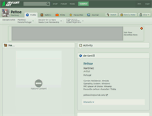 Tablet Screenshot of pelisse.deviantart.com