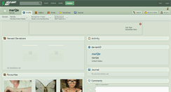 Desktop Screenshot of marqie.deviantart.com