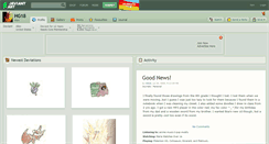 Desktop Screenshot of hg18.deviantart.com