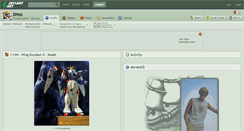 Desktop Screenshot of dhos.deviantart.com