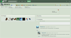 Desktop Screenshot of ladynaevia.deviantart.com
