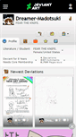 Mobile Screenshot of dreamer-madotsuki.deviantart.com
