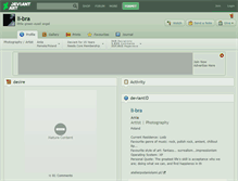 Tablet Screenshot of li-bra.deviantart.com