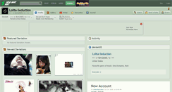 Desktop Screenshot of lolita-seduction.deviantart.com