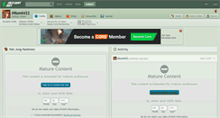 Desktop Screenshot of hitomi432.deviantart.com