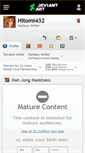 Mobile Screenshot of hitomi432.deviantart.com