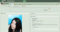 Desktop Screenshot of lambchop44.deviantart.com