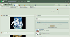 Desktop Screenshot of megumichan70.deviantart.com