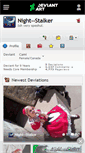 Mobile Screenshot of night--stalker.deviantart.com