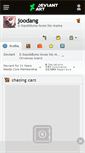 Mobile Screenshot of joodang.deviantart.com