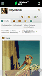 Mobile Screenshot of klipeshnik.deviantart.com