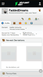 Mobile Screenshot of faddeddreams.deviantart.com