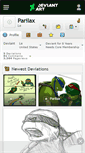 Mobile Screenshot of parilax.deviantart.com