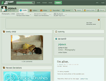 Tablet Screenshot of j4jstock.deviantart.com