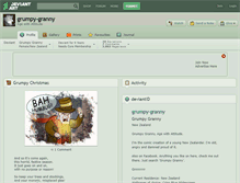 Tablet Screenshot of grumpy-granny.deviantart.com