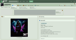 Desktop Screenshot of 360design.deviantart.com