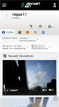 Mobile Screenshot of nique11.deviantart.com
