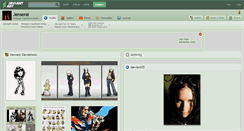 Desktop Screenshot of jenserai.deviantart.com