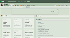 Desktop Screenshot of lhena2.deviantart.com