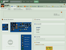 Tablet Screenshot of gregah.deviantart.com