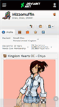 Mobile Screenshot of mizzomuffin.deviantart.com
