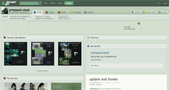Desktop Screenshot of prizepack-stock.deviantart.com