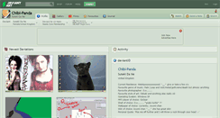 Desktop Screenshot of chibi-panda.deviantart.com