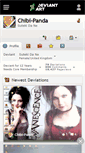 Mobile Screenshot of chibi-panda.deviantart.com