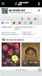 Mobile Screenshot of ap-studio-art.deviantart.com