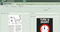 Desktop Screenshot of captaininvincible.deviantart.com
