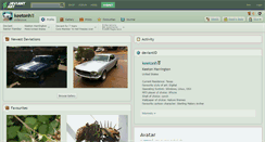 Desktop Screenshot of keetonh.deviantart.com
