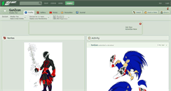 Desktop Screenshot of gunzcon.deviantart.com