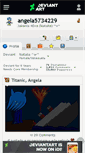 Mobile Screenshot of angela5734229.deviantart.com