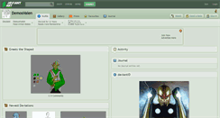 Desktop Screenshot of demosvalen.deviantart.com