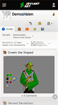 Mobile Screenshot of demosvalen.deviantart.com