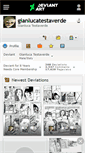 Mobile Screenshot of gianlucatestaverde.deviantart.com