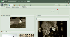 Desktop Screenshot of fanbes.deviantart.com