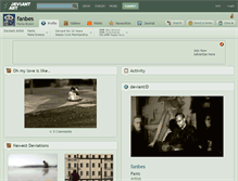Tablet Screenshot of fanbes.deviantart.com