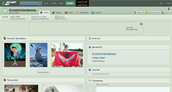 Desktop Screenshot of eccentricgentleman.deviantart.com