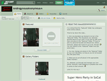 Tablet Screenshot of androgynousanonymous.deviantart.com