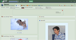 Desktop Screenshot of deavent.deviantart.com